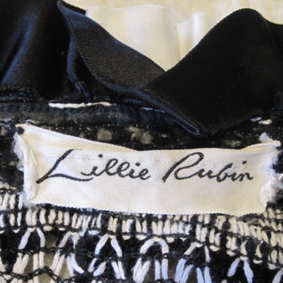 Vintage Lillie Rubin Crochet Open Cardigan - Picture 3 of 7